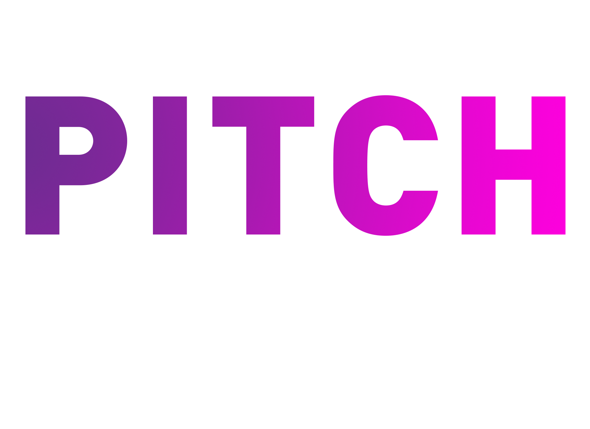 Pitch for change